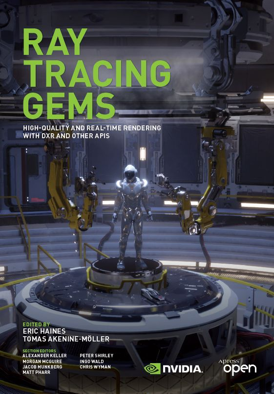 The cover of the book Ray Tracing Gems